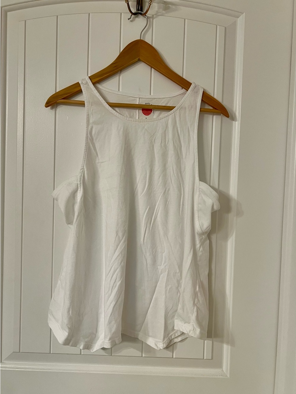 Women's White Sleeveless Tank Top — Lightweight Everyday Essential